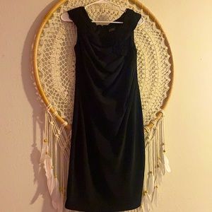 Adrianna Papell black Dress size 6 midi